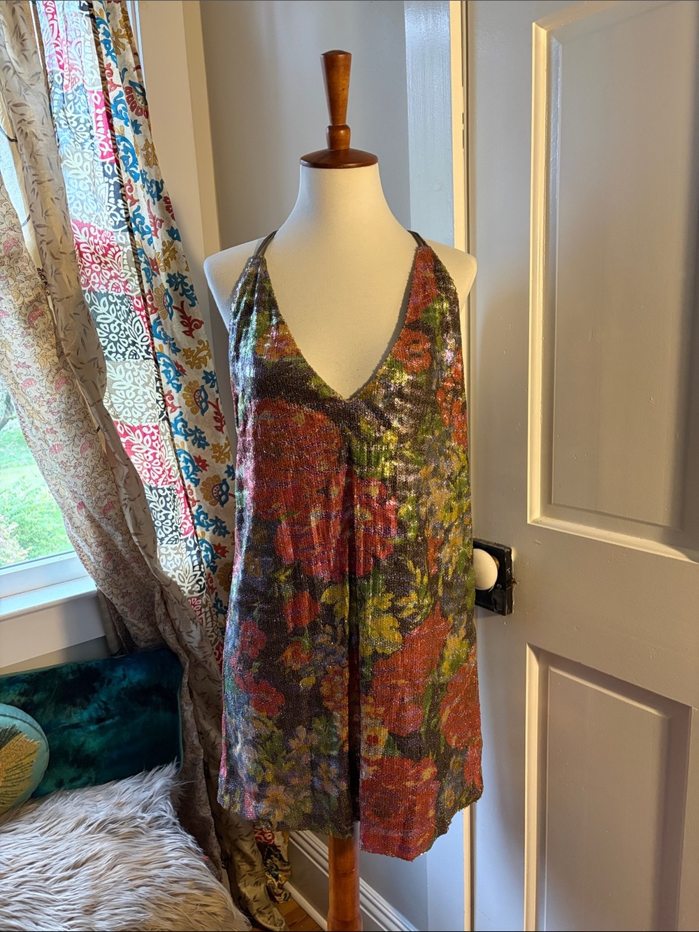 Free People Festive Mini Dress